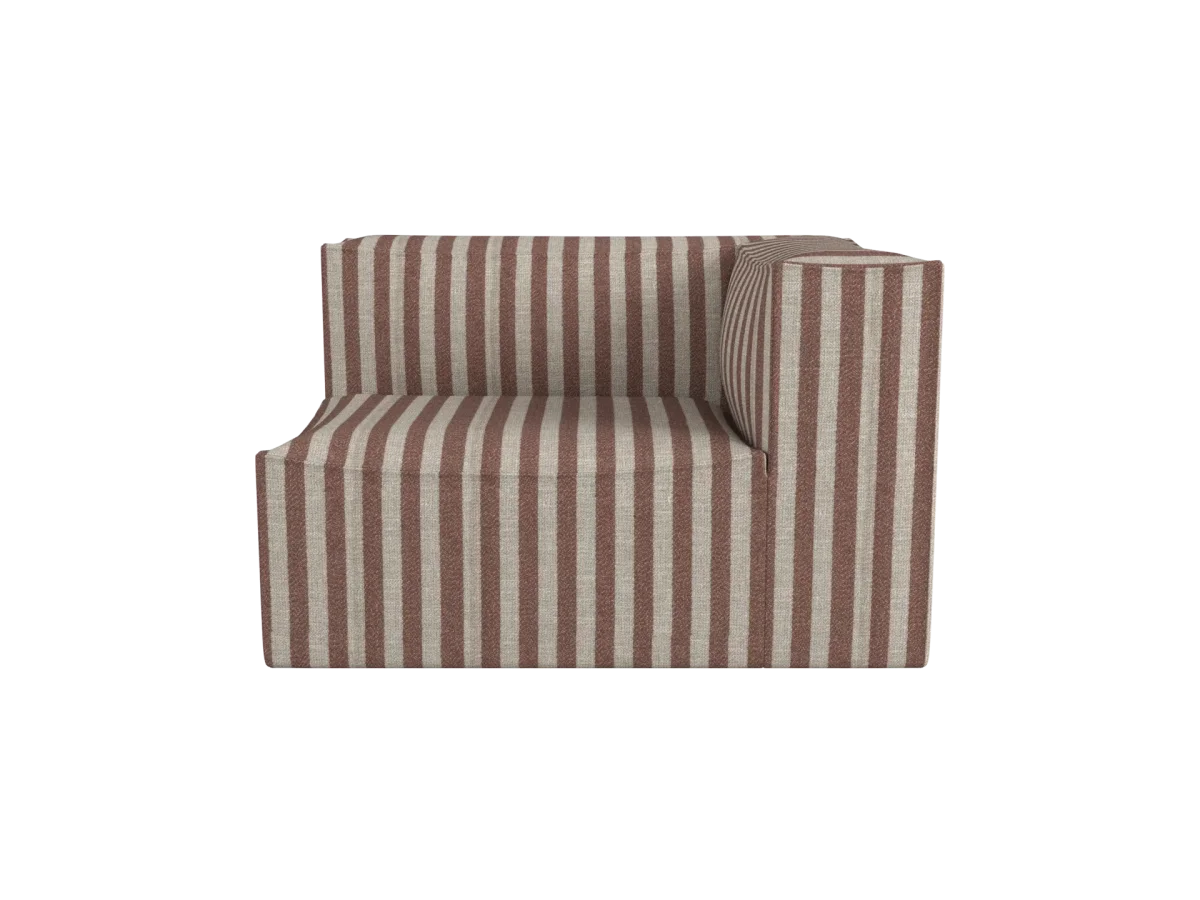 Catena Sofa Armrest Right S401 - Louisiana - Sand/Chocolate